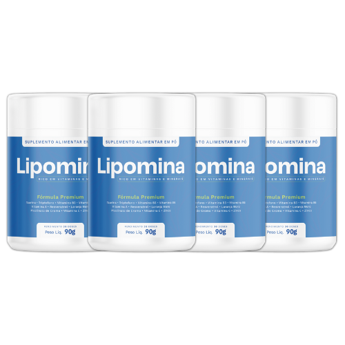 Lipomina - 4 unidades -  Pague 3 Leve 4