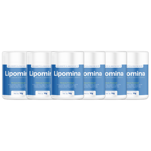Lipomina - 6 unidades - Pague 5 Leve 6